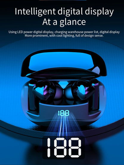 TWS High-Quality True Wireless Bluetooth Earphones Mate60, 12-Hour Playtime, Crystal Clear Sound with LED Battery Display