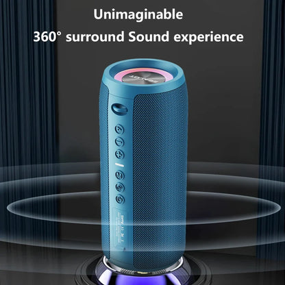 ZEALOT S51 Pro 40W Wireless Speakers, Outdoor Portable Subwoofer Speaker, 5200mAh Battery, 24 Hours Playtime Loud Stereo.