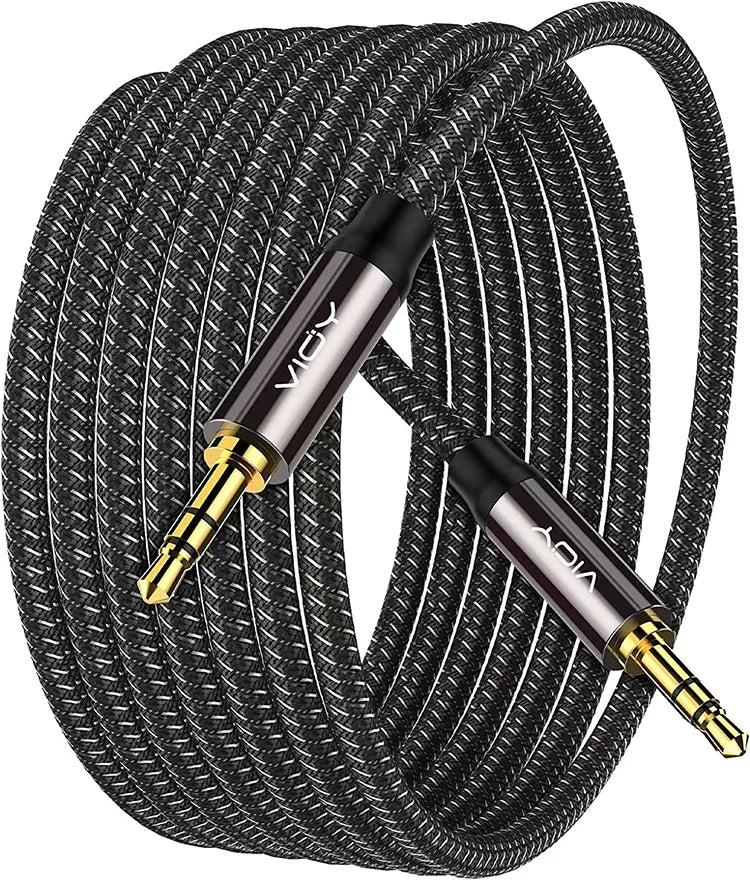 3.5mm AUX Stereo Audio Cable Male To Female Headphone Extension Cables for Earphone IPad Smartphone Tablet Media Player Etc