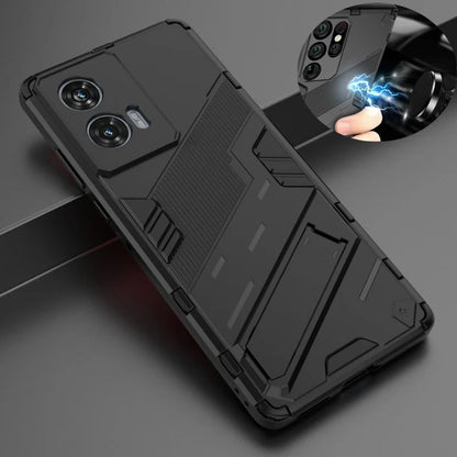 For Motorola Edge 50 Fusion 5G Case Magnetic Armor Shockproof Stand Phone Cases for Moto Edge50 Fusion Edge50Fusion Back Cover
