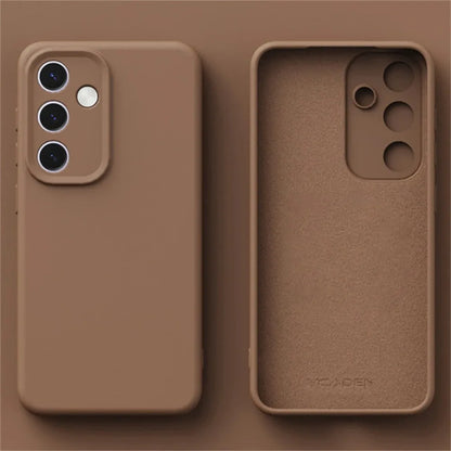 Liquid Silicone Phone Case for Samsung Galaxy S26 S25 S24 S23 S 26 Ultra Plus S26Ultra Cases Original Skin Smooth Protect Cover