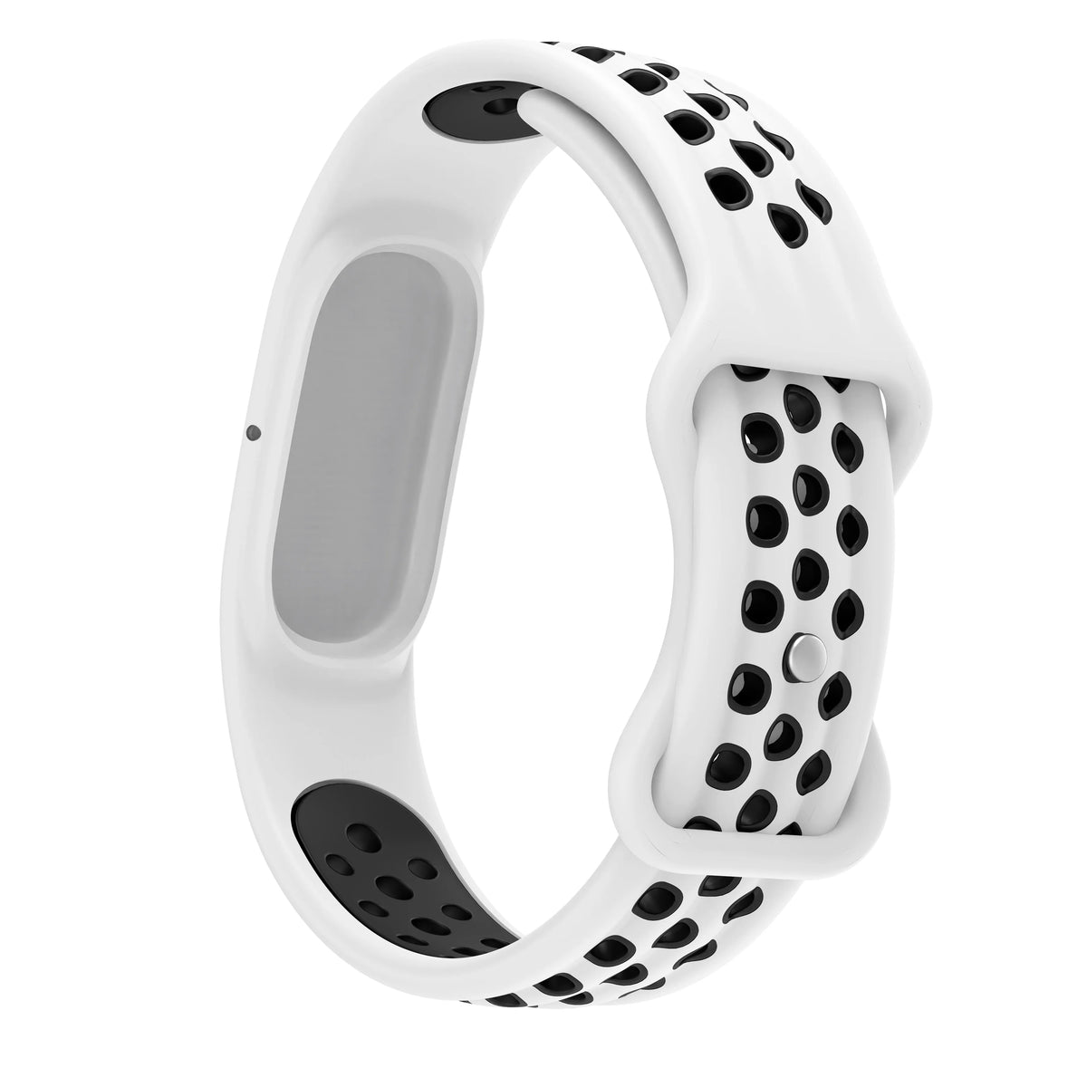 Silicone Loop Sport Watch Strap for Google Fitbit Air Two Tone Bracelet Breathable Band Wristband Correa Replacement Accessories