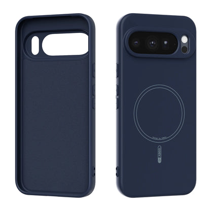 for Magsafe Magnetic Liquid Silicone Case for Google Pixel 11 10 Pro XL 10ProXL All Around Protect Wireless Charge Soft Cover