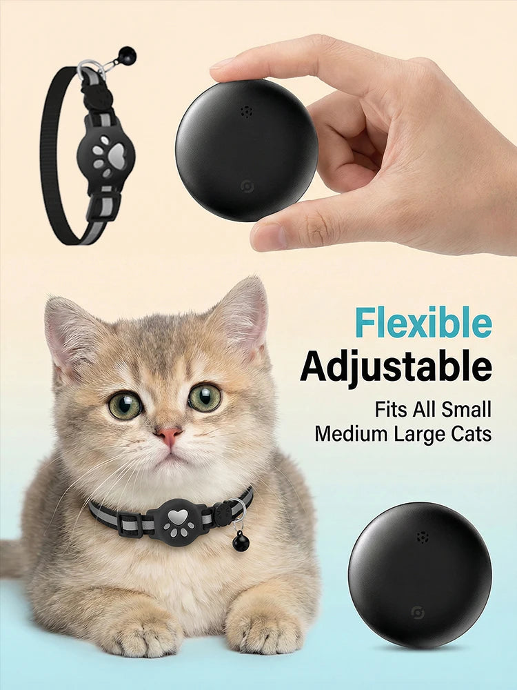 Smart Location Tag Works with Google Find Hub Android GPS Tracker With Cat Collar Item Finder Wallet Suitcase Pets Bag Luggage