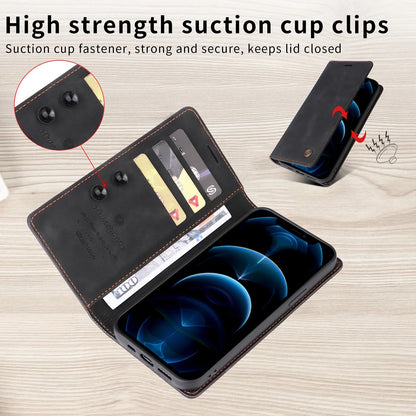 Leather Wallet Case For Samsung Galaxy S25 Edge S26 Plus S24 S23 S22 S21 FE S20 S10 S9 S8 Note 20 Ultra 10 Pro Flip Phone Cover