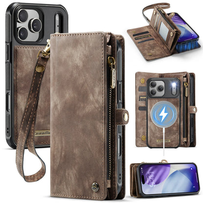 Business Zipper Multi Cards Solt Wallet Leather Case For iPhone 18 Pro Max 17 16 Plus 15 Plus 14 13 12 Full Protection Cover