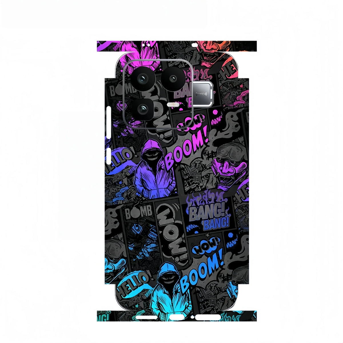 Colorful Decal Skin For Realme GT8PRO/GT7PRO/NEO8  Protector Film Wrap Case Full Cover Personal Sticker