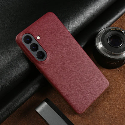 For Magsafe Case For Samsung Galaxy S26 Ultra S24 Plus S25 Edge S23 S21 S20 FE Note 20 S22 Ultra Phone Case Leather Back Cover