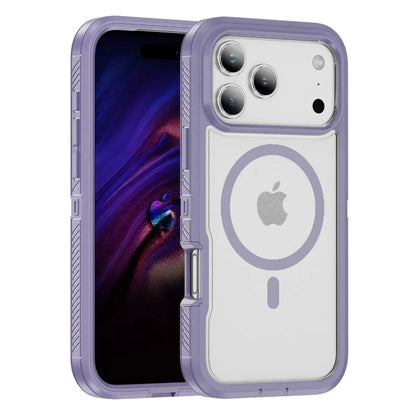 Military Grade OTT Armor Anti-Slip Phone Case For iPhone 18 17 Pro Max Air 16 15 14 Plus 13 For MagSafe Charger Protection Cover