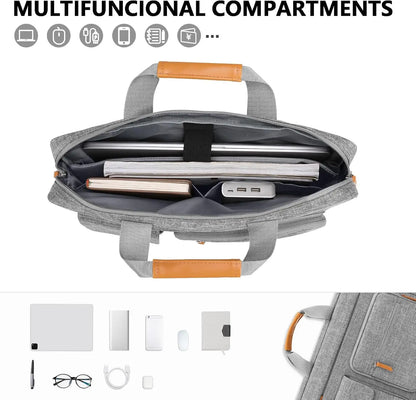 Laptop Shoulder Bag 15-16 inch Computer Messenger Bags for MacBook Pro 16 HP Dell Lenovo Asus Acer Notebook Handbag Briefcase