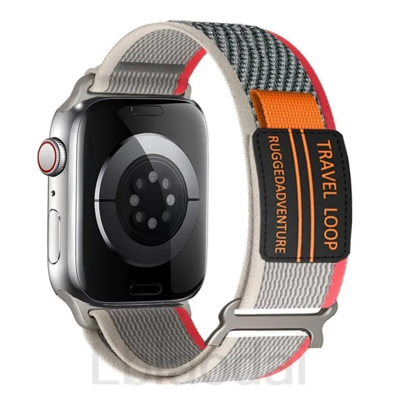 Band for Apple Watch Straps 44mm 40mm 49mm 45mm 41mm 46mm Correa Trail loop bracelet iwatch series 6 se 8 9 ultra 2 3 10 11 12