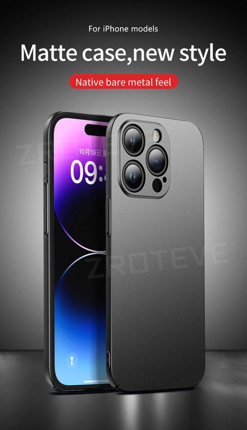 For Pixel9 Case Zroteve Ultra Slim Matte Hard PC Cover For Google Pixel 8 9 Pro XL 9xl 8A 9A Pixel8 Pixel8a Pixel9a Phone Cases
