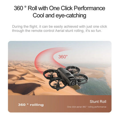 M88 Pro Drone 2026 New 8K Mini 4.5" Folding Remote Control with Obstacle Avoidance High Definition Aerial Photography Aircraft