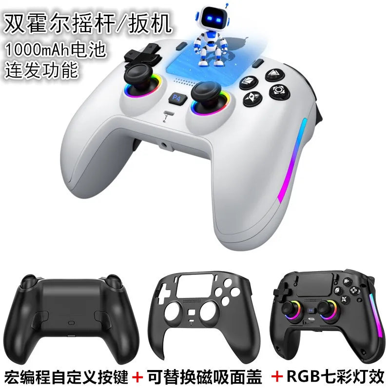 Wireless Gamepad Gyro Sensor Hall Joystick and Effect Trigger Built-in Speaker for PS5 ps4 Wired Controller Gamer Wireless Game