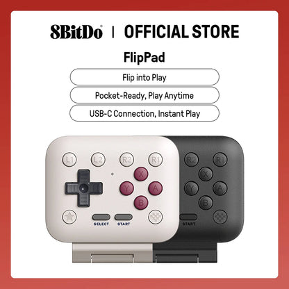 8BitDo FlipPad Mobile Gaming Controller for iPhone and Android, Flip-Style USB-C Gamepad for Vertical Mobile Gaming