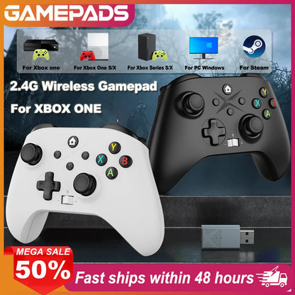 Wireless For XBOX Controller, XBOX ONE Series S/X Console/PC Gaming Gamepad Keys Programming 6 Axis Gyro Turbo Function Win 7/10