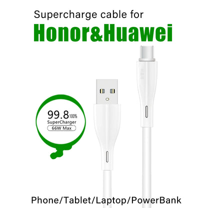 6A 66W car charger for Honor Magic V 5 3 7 6 400 200 90 70 50 X9d X7C cigarette lighter USB charger for Huawei car phone adapter