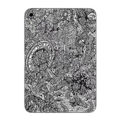 For iPad Pro 2022 2021 2018 12.9 11 Mini 7 6 3M Full Cover Colorful Back Film Covers Decal Skin Protector Sticker