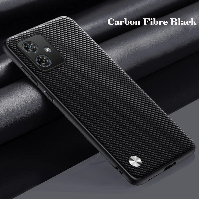 PU Leather Phone Case For Motorola G56 G86 G05 G54 G34 G24 G14 G15 G35 G45 G55 G77 Plain Skin Back Cover For Moto G54 G84 G85