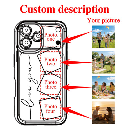 Custom Photo Family Friends Couple Pictures Soft TPU Phone Case For Samsung Galaxy S26 S25 S24 S23 S22 S21 S20 Ultra Plus FE A56