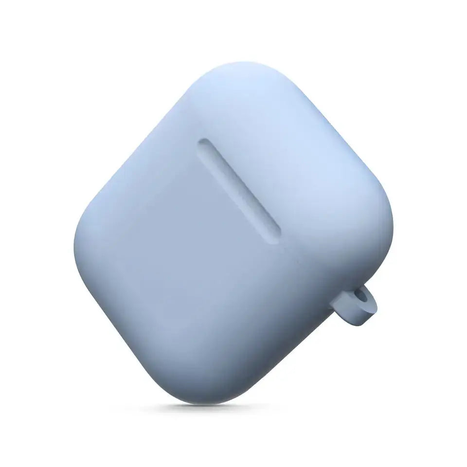 Silicone Cases With Hook Cover For Apple Airpods 1/2 Protective Shockproof Wireless Earphone Cover For Airpods 2 1 Case Box Bags