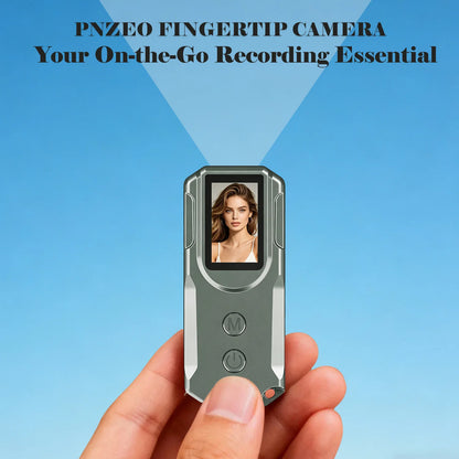 Finger-Tip Cameras, Compact Portable Action Cameras, With Display, Full HD Mini Pocket Vlogging Camera