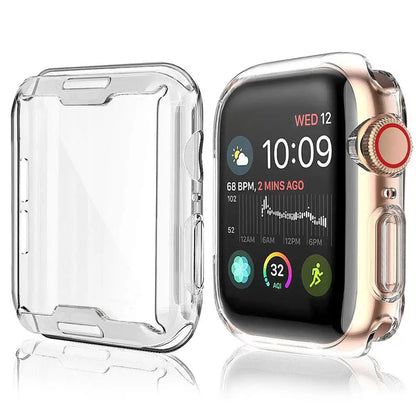 TPU Bumper Cover For Apple Watch Ultra 3 2 1 49mm 45mm 44mm 42mm 41mm 40mm 38mm Screen Protector Case For iWatch Serie 9 8 7 6 5