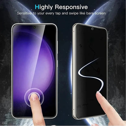 Privacy Screen Protector for Samsung S24 Ultra S23 S22 Plus S21 S20 FE S10e A55 A54 A53 5G A35 A34 A33 A15 A14 A13 Antispy Glass
