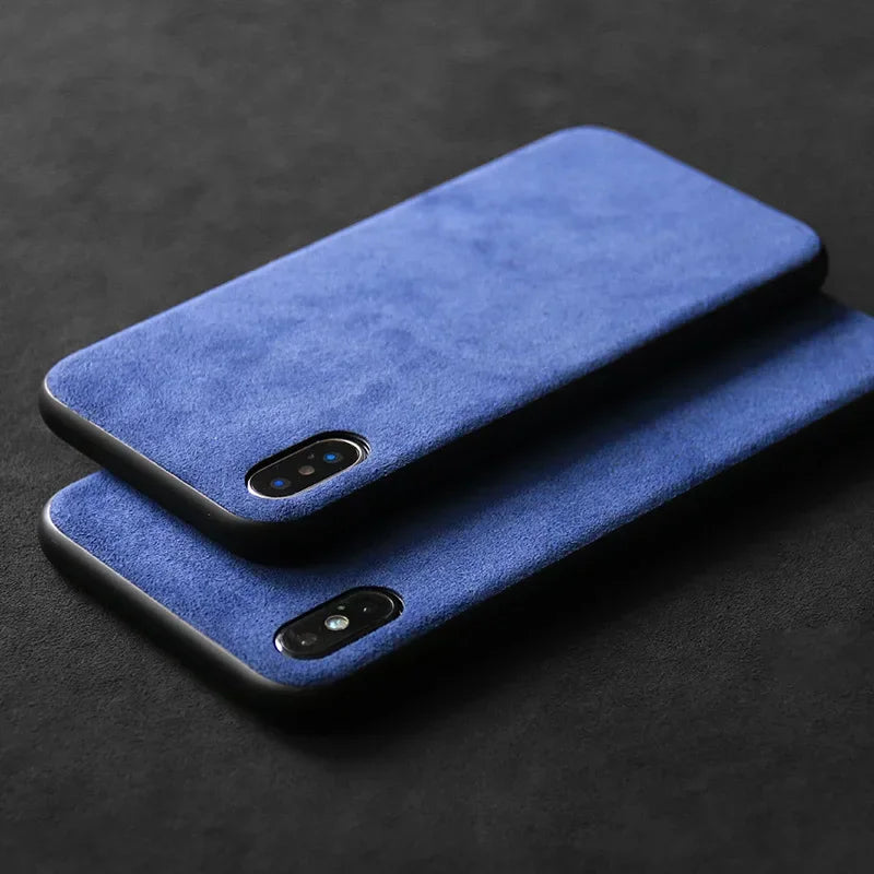 Phone Case Made of Italian Leather for Google Pixel 9 Pro 8 Pro 7 Pixel Fold 8A 7A Luxury Business Artificial Phone Case