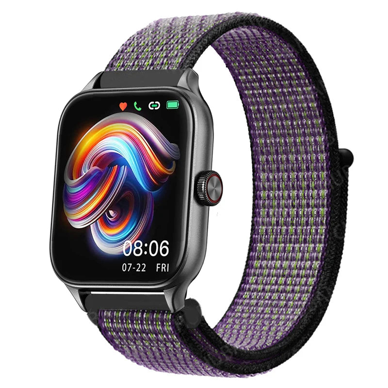 Nylon Loop Band For Amazfit GTS 4/3/2e Mini/GTR 4/3/2e/Balance/Stratos 20/22mm Watch Bracelet for Correa Amazfit Bip 5-6 Straps