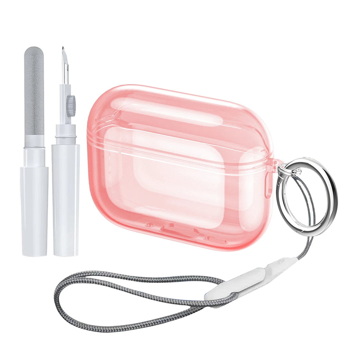 for 2025 AirPods Pro 3 Case with Cleaning Kit Protective Case for AirPods Pro 3rd Generation Case AirPod Pro 3 Case Accessories