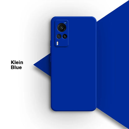 Simple Original Case Back Cover for VIVO X60 X60T Pro X60Pro Plus Pro+ X60S 5G Lens Protection Soft Square Liquid Silicone Shell