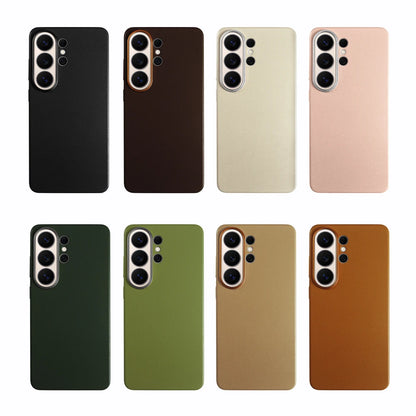 For Magsafe Premium Leather Case for Samsung Galaxy S26 Ultra S26Ultra S26Plus S25 Plus S25Ultra Phone Case Cover Magnetic Coque