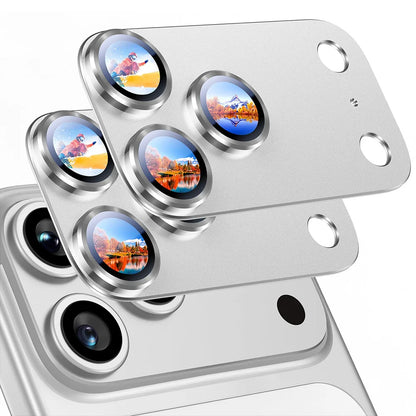 NNBILI 2pcs Camera Lens Protector for iPhone 18 Pro Max 17 Pro Max 18,Durable Metal Camera Cover,Full Coverage Lens Protection