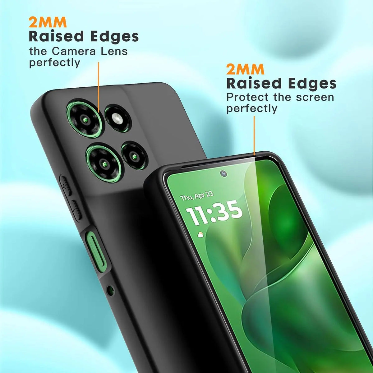 Flexible Liquid Silicone TPU Phone Case For Motorola Moto G37 G47 G67 G77 G17 G57 Power G56 G86 5G G06 Protective Cover Fundas