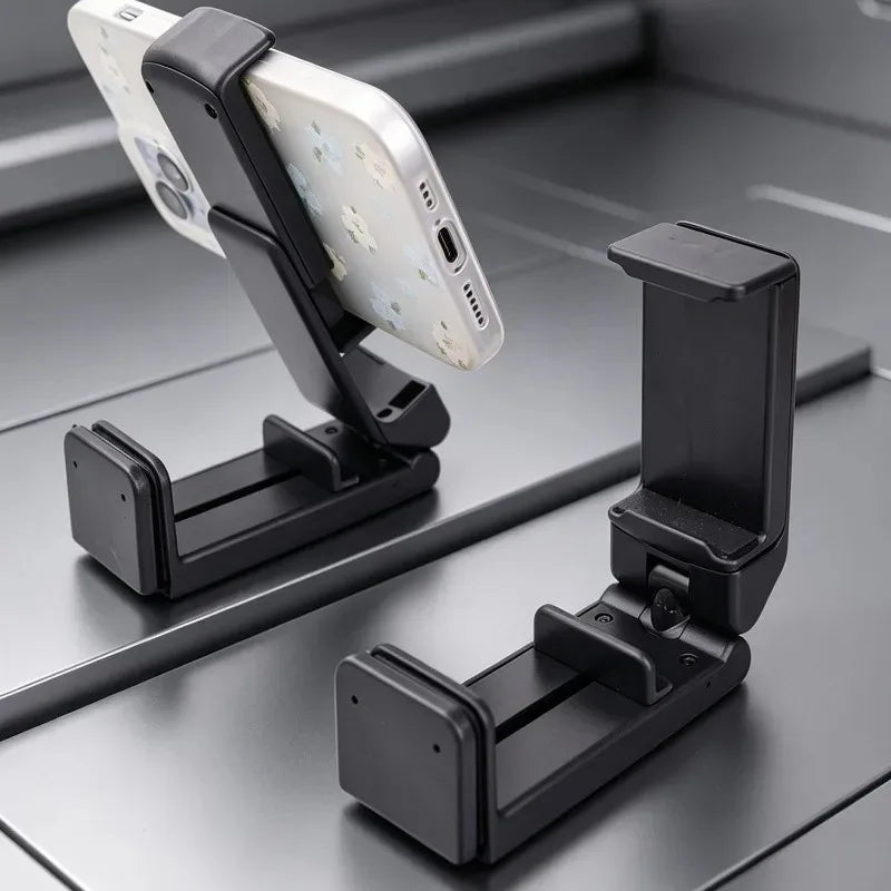 Foldable Rotatable Holding Phone Holder Support Airplane Stand Cell Mobile Desk Portable Travel Stand Train Seat  Phone Holder