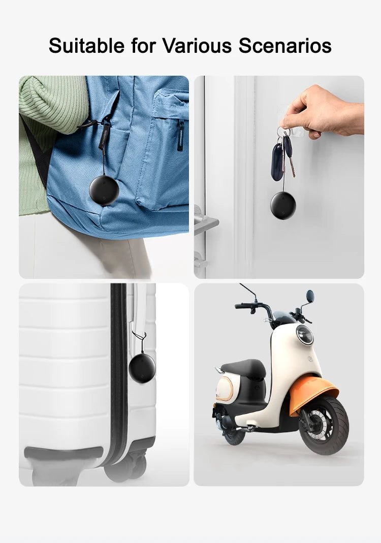 Smart Location Tag Works with Google Find Hub Android GPS Tracker With Cat Collar Item Finder Wallet Suitcase Pets Bag Luggage