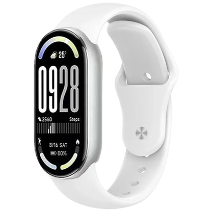 Soft Silicone Strap for Xiaomi Mi Band 10 9 8 NFC Smart Watch Sport Replaceable Bracelet Correa for Mi Band 11 Breathable Strap