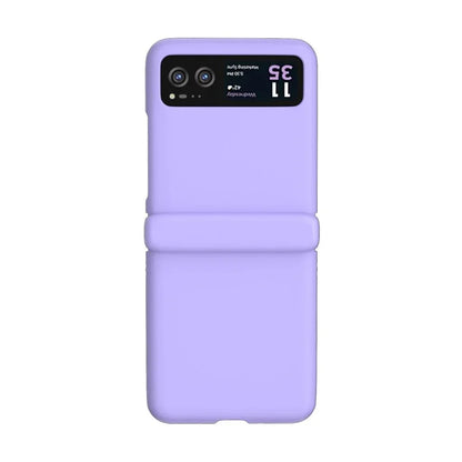 Candy Color Hinge Protective Phone Case For Motorola Razr 70 60 50 40 Ultra Skin Feel Shockproof Cover PC Bumper Shell Funda
