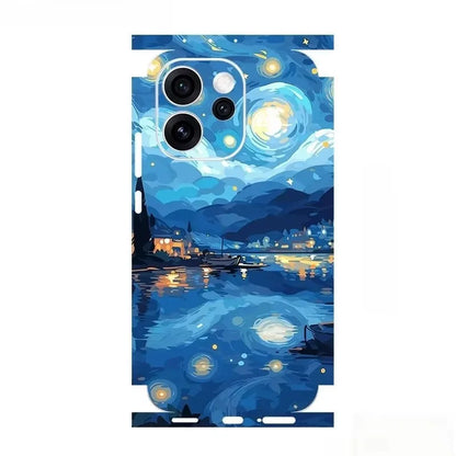 Premium Vinyl Skin Wrap for Oppo Reno 15/14/13/12/11 Pro Custom Protective Decal Back Flim Customize Skin Sticker