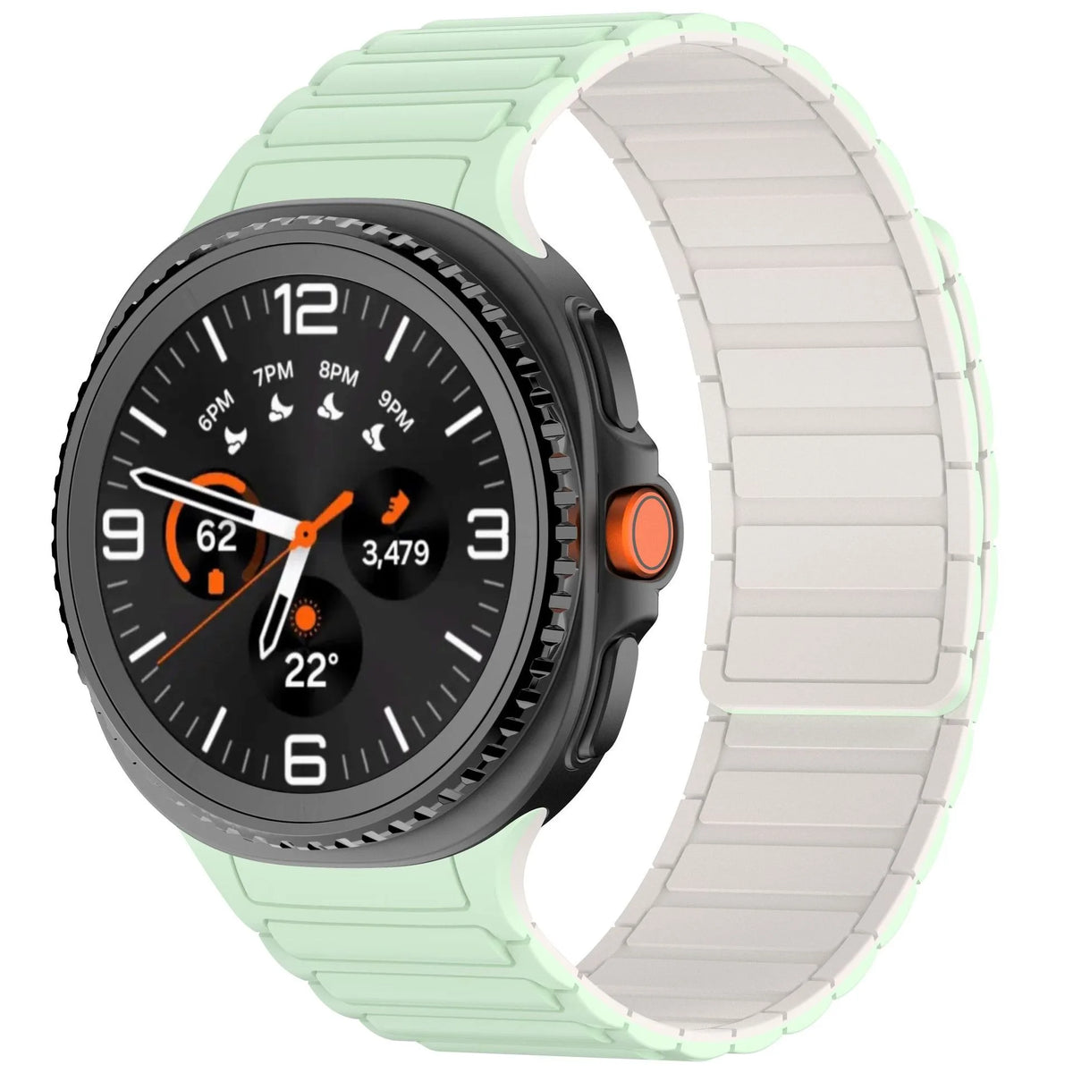 Silicone Strap For Samsung Galaxy Watch 8 40mm 44mm Magnetic Bracelet Accessories Wristband For Galaxy Watch 8 Classic 47mm Belt