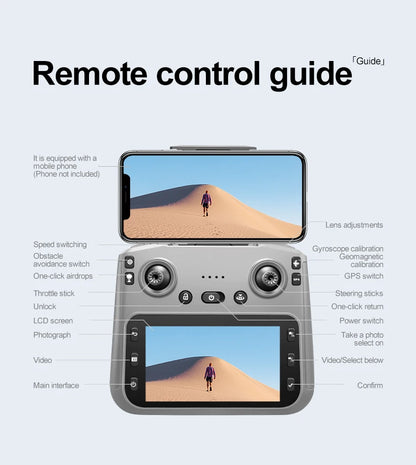 2025 K19 MAX GPS Drone Fishing Air Drop Automatic Turnaround 5G Screen Obstacle Avoidance Drone Professional Camera FPV Dron