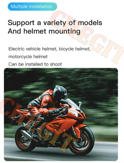 4K 1080P Mini Body Camera Helmet Handlebar Motorcycle Road Sport Cam Battery Body cam POV Vlog Sports Action Wifi H88 camera