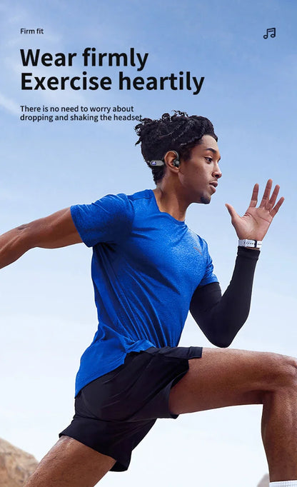 Lenovo Bone Conduction Wireless Earphone Sport Swimming Bluetooth Compatible Headphone Hand-free With Mic For Sports Running NEW