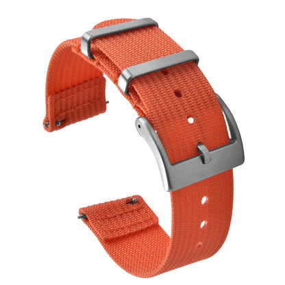 New Ribbed Nylon Watch Strap 18mm 20mm 22mm Qucik Release Straps Military Sports Watchband Fabric Strap for Omega/Smart/Samsung