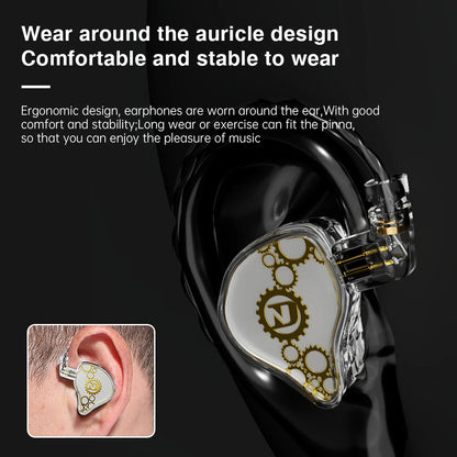 ND Venus Type C/3.5mm Wired Headphones Dynamic Drive HiFi Bass Stereo Music Earphones Noise Cancelling Game Headset For Phone PC