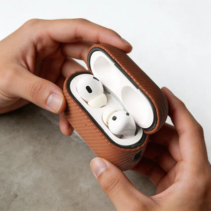 Genuine Leather Case For AirPods 5 Cases Handmade Wireless Bluetooth Earphone Protective Sleeve For AirPods 4 Pro 3 Pro 2