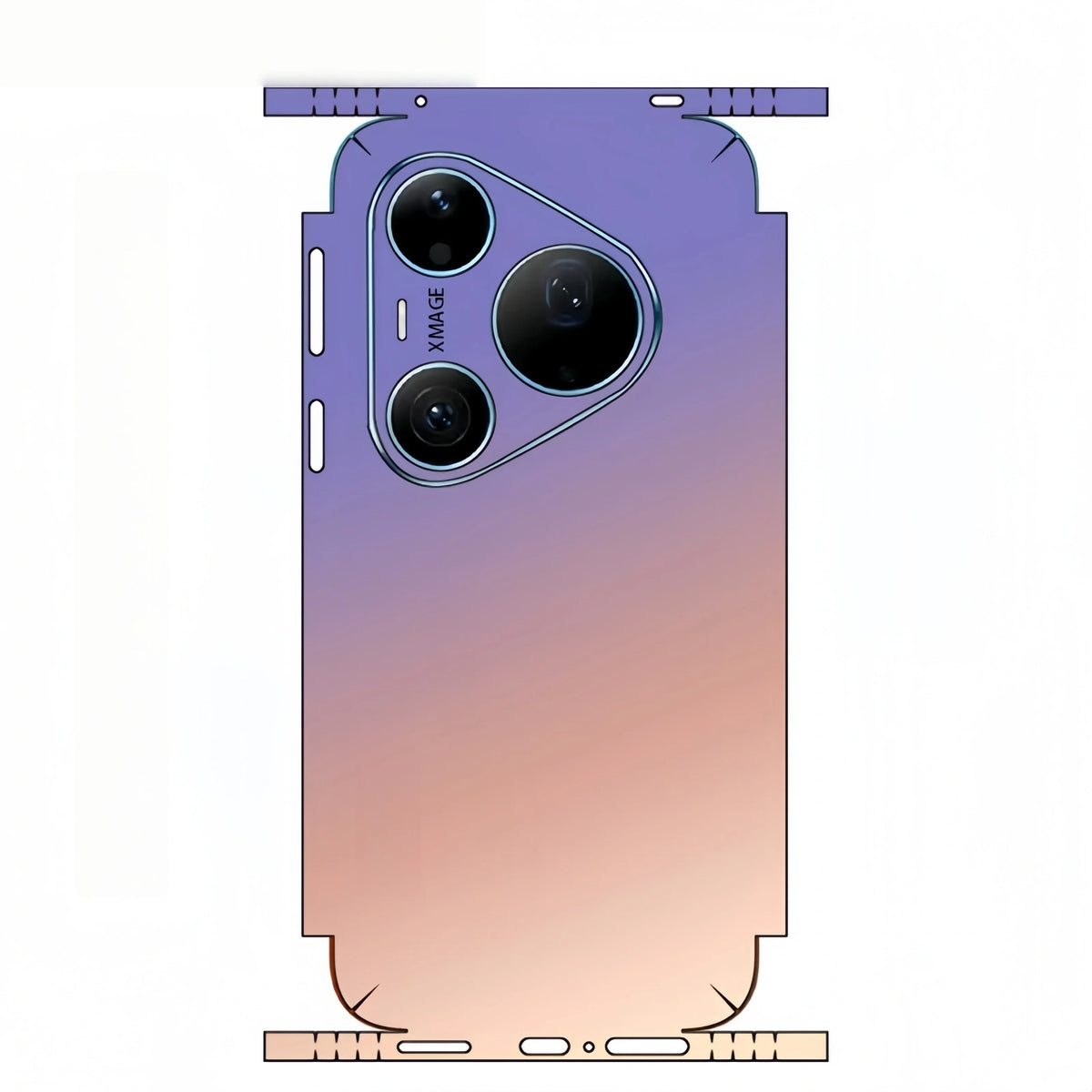 Colorful Matte Film Full Body Phone Protector Sticker For HUAWEI Pura 90 80 70 Ultra 70 Pro Back Sides Decal Wrap Skin Film