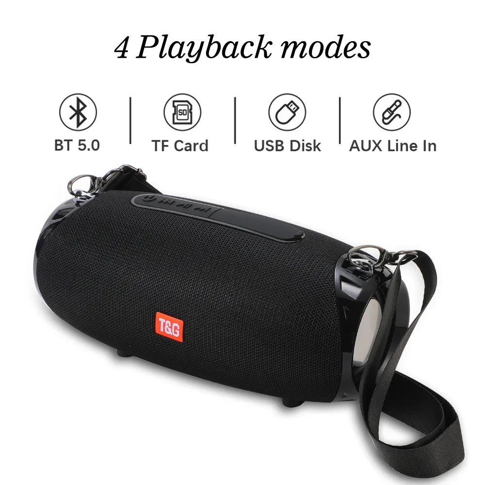 Wireless Subwoofer Portable Bluetooth Speaker Radio FM Waterproof Sound Box Music Caixa De Som Coluna Blootooth Bass Hifi Bocina