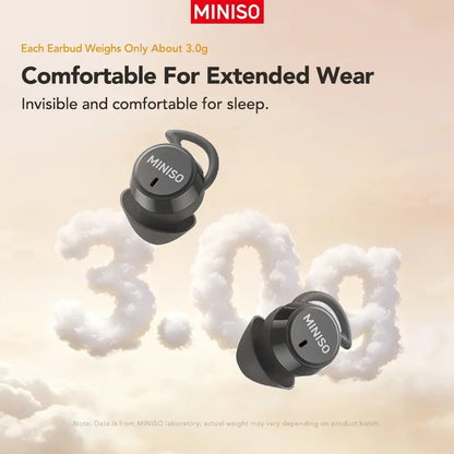 MINISO MS217 Sleep Aid Headphones Bluetooth Earphone AI Translation Earbuds in-Ear Wireless Headphones Sleep Friendly